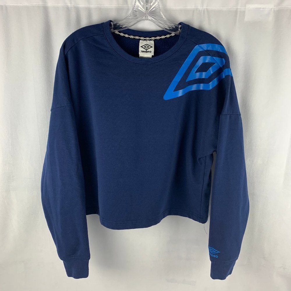 Umbro Half Shirt Long Sleeve cropped sweatshirt